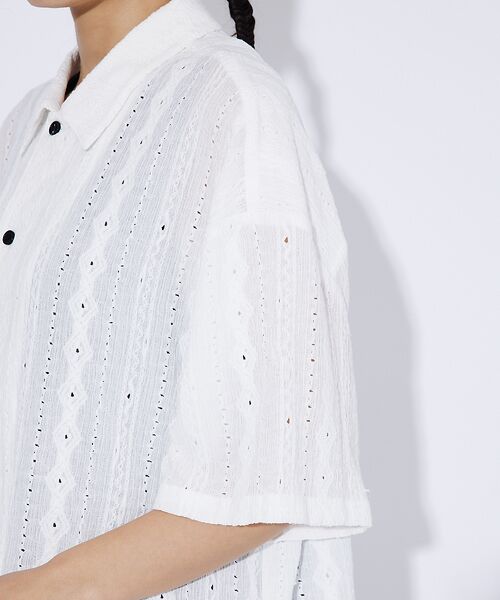 ABAHOUSE / アバハウス シャツ・ブラウス | 【Revo./レボ】Relax Fit /リラックスフィット /Sheer Ja | 詳細9