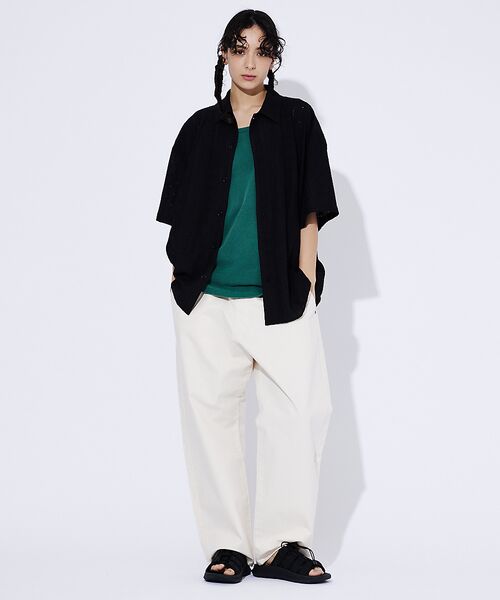 ABAHOUSE / アバハウス シャツ・ブラウス | 【Revo./レボ】Relax Fit /リラックスフィット /Sheer Ja | 詳細12