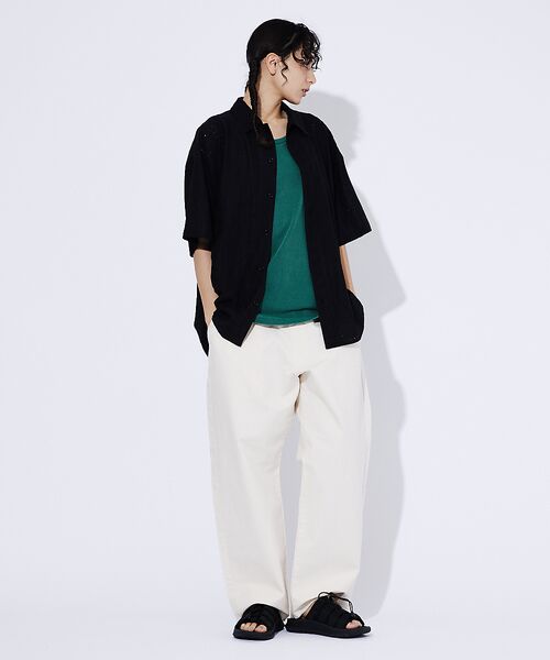 ABAHOUSE / アバハウス シャツ・ブラウス | 【Revo./レボ】Relax Fit /リラックスフィット /Sheer Ja | 詳細13