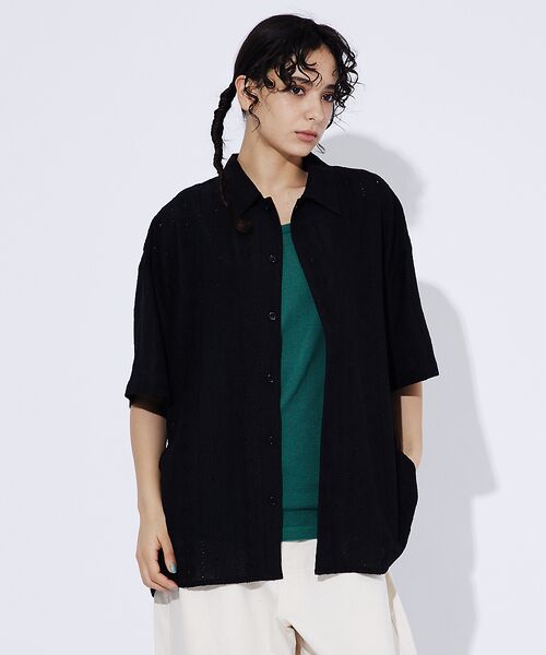 ABAHOUSE / アバハウス シャツ・ブラウス | 【Revo./レボ】Relax Fit /リラックスフィット /Sheer Ja | 詳細15