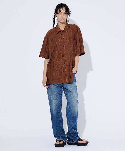 ABAHOUSE / アバハウス シャツ・ブラウス | 【Revo./レボ】Relax Fit /リラックスフィット /Sheer Ja | 詳細17