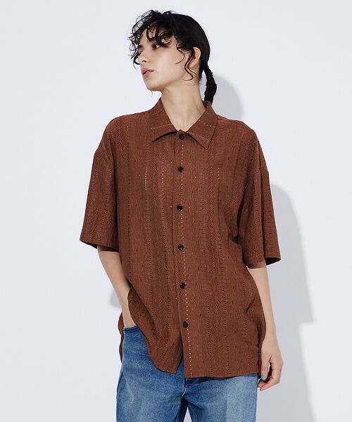 ABAHOUSE / アバハウス シャツ・ブラウス | 【Revo./レボ】Relax Fit /リラックスフィット /Sheer Ja | 詳細19