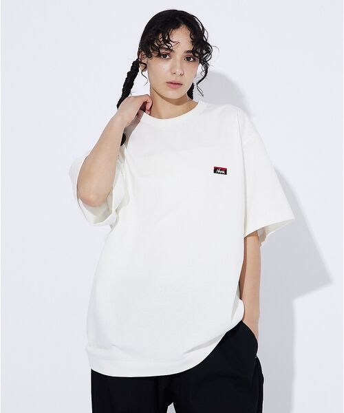 ABAHOUSE / アバハウス Tシャツ | 【NANGA/ナンガ】ECO HYBRID BOX LOGO EMB/ミニボック | 詳細1
