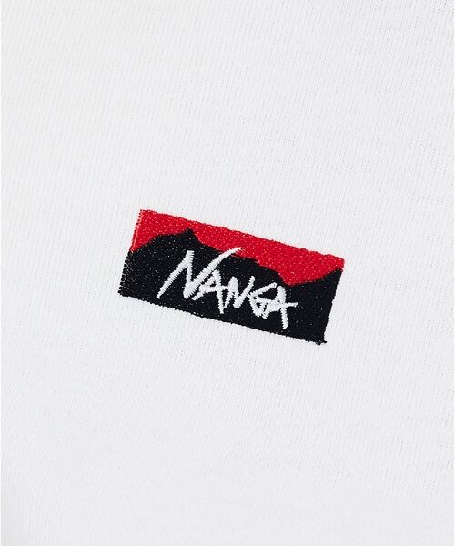 ABAHOUSE / アバハウス Tシャツ | 【NANGA/ナンガ】ECO HYBRID BOX LOGO EMB/ミニボック | 詳細3