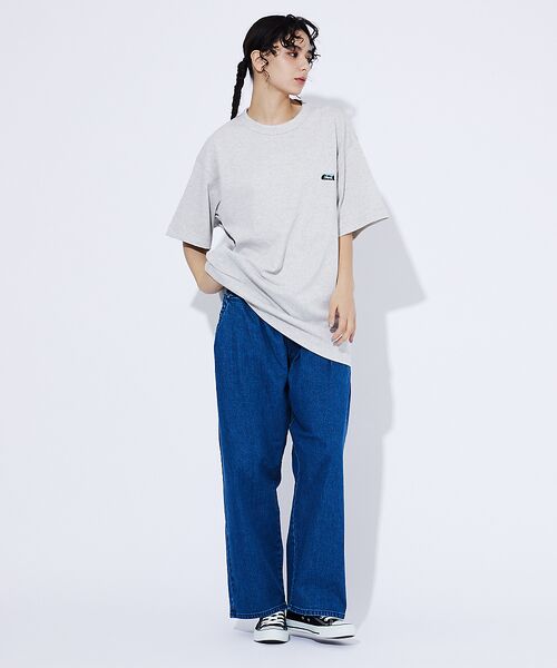 ABAHOUSE / アバハウス Tシャツ | 【NANGA/ナンガ】ECO HYBRID BOX LOGO EMB/ミニボック | 詳細27