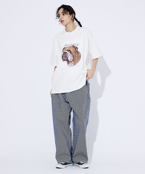 ABAHOUSE / アバハウス Tシャツ | 【LEE/リー】　BULLDOG PRINT TEE /ブルドッグプリントTシャ | 詳細1