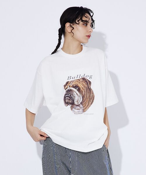 ABAHOUSE / アバハウス Tシャツ | 【LEE/リー】　BULLDOG PRINT TEE /ブルドッグプリントTシャ | 詳細2