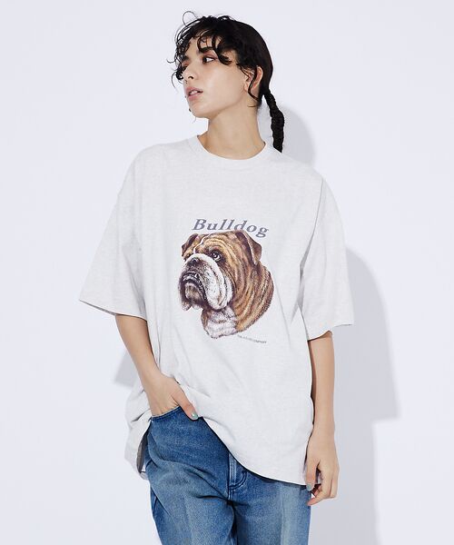 ABAHOUSE / アバハウス Tシャツ | 【LEE/リー】　BULLDOG PRINT TEE /ブルドッグプリントTシャ | 詳細6
