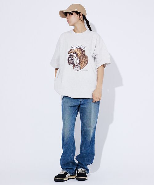 ABAHOUSE / アバハウス Tシャツ | 【LEE/リー】　BULLDOG PRINT TEE /ブルドッグプリントTシャ | 詳細9