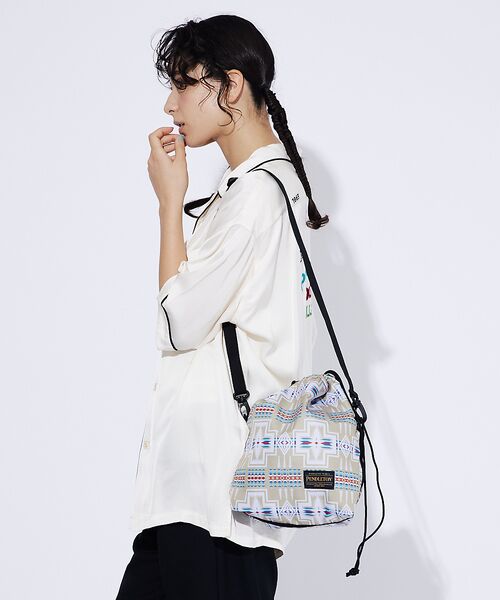 ABAHOUSE / アバハウス ショルダーバッグ | 【PENDLETON / ペンドルトン】ECOPET ROUND DROW PO | 詳細2