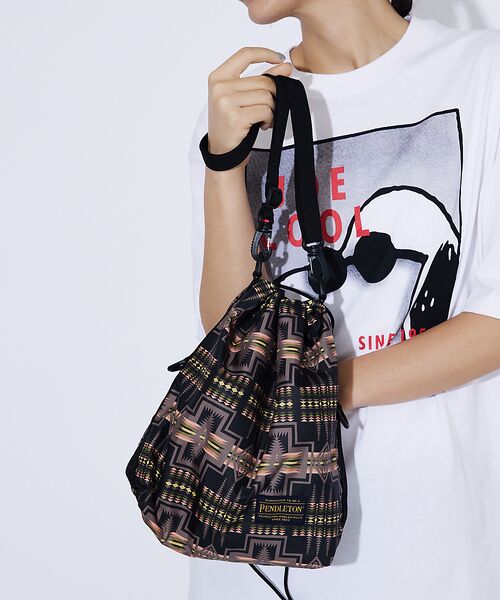 ABAHOUSE / アバハウス ショルダーバッグ | 【PENDLETON / ペンドルトン】ECOPET ROUND DROW PO | 詳細5