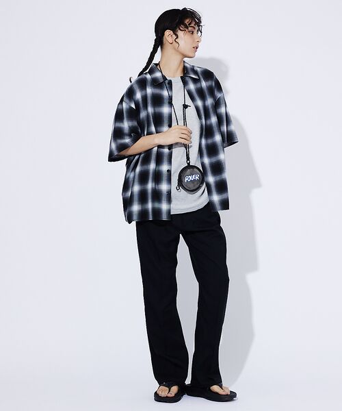 ABAHOUSE / アバハウス ポーチ | 【POLeR/ポーラー】PVC PVC ROUND POUCH/PVCマルチラウ | 詳細1