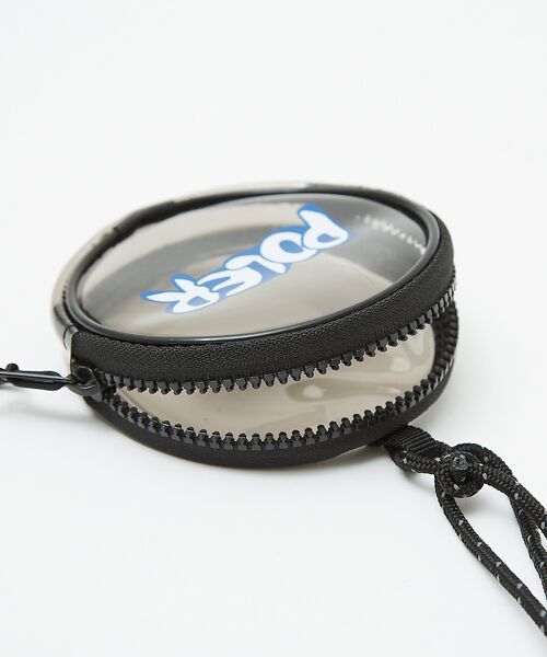 ABAHOUSE / アバハウス ポーチ | 【POLeR/ポーラー】PVC PVC ROUND POUCH/PVCマルチラウ | 詳細5