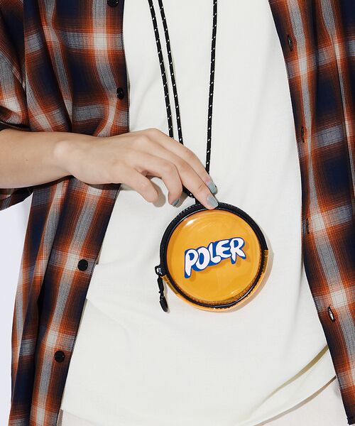 ABAHOUSE / アバハウス ポーチ | 【POLeR/ポーラー】PVC PVC ROUND POUCH/PVCマルチラウ | 詳細8