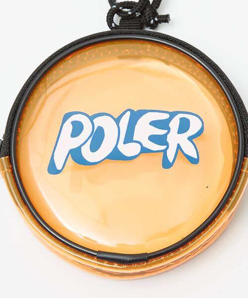 ABAHOUSE / アバハウス ポーチ | 【POLeR/ポーラー】PVC PVC ROUND POUCH/PVCマルチラウ | 詳細10