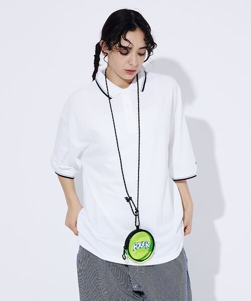 ABAHOUSE / アバハウス ポーチ | 【POLeR/ポーラー】PVC PVC ROUND POUCH/PVCマルチラウ | 詳細15