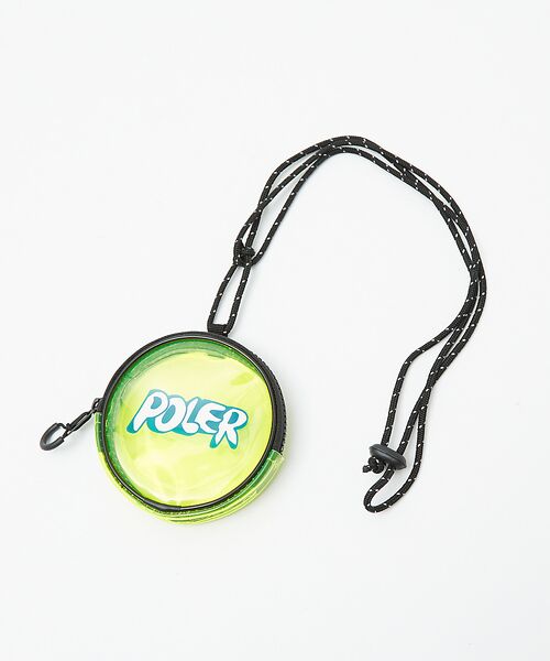 ABAHOUSE / アバハウス ポーチ | 【POLeR/ポーラー】PVC PVC ROUND POUCH/PVCマルチラウ | 詳細16