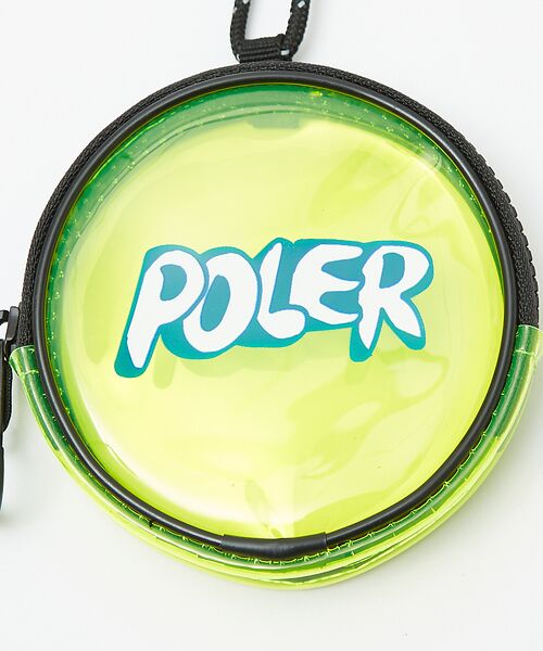 ABAHOUSE / アバハウス ポーチ | 【POLeR/ポーラー】PVC PVC ROUND POUCH/PVCマルチラウ | 詳細17