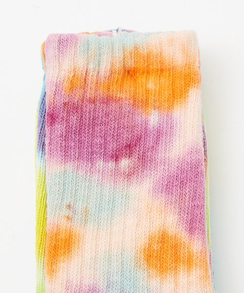 ABAHOUSE / アバハウス ソックス | 【Healthknit/ヘルスニット】2P タイダイソックス/ユニセックス【WE | 詳細2