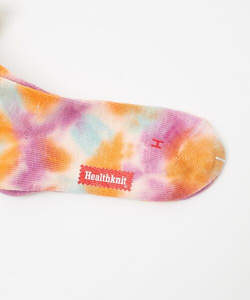 ABAHOUSE / アバハウス ソックス | 【Healthknit/ヘルスニット】2P タイダイソックス/ユニセックス【WE | 詳細4