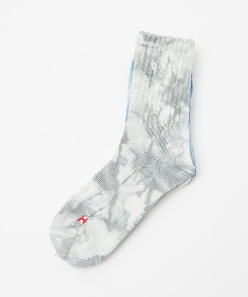 ABAHOUSE / アバハウス ソックス | 【Healthknit/ヘルスニット】2P タイダイソックス/ユニセックス【WE | 詳細9