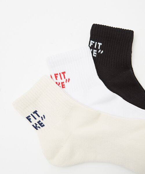 ABAHOUSE / アバハウス ソックス | 【Healthknit/ヘルスニット】バックロゴ191-37123P/ソックス/ | 詳細4