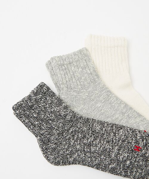 ABAHOUSE / アバハウス ソックス | 【Healthknit/ヘルスニット】バックロゴ191-37123P/ソックス/ | 詳細6