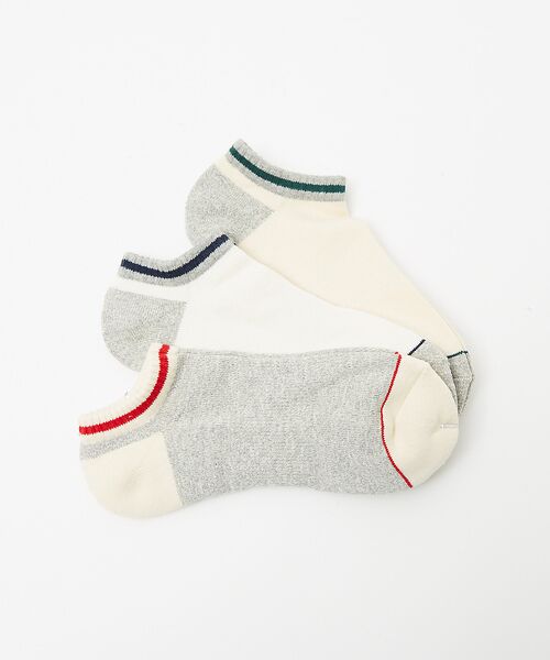 ABAHOUSE / アバハウス ソックス | 【Healthknit/ヘルスニット】アンクルソックス191-3663/3684 | 詳細4