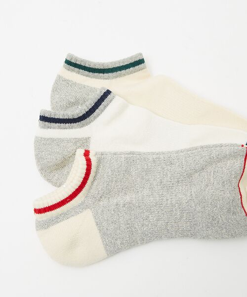 ABAHOUSE / アバハウス ソックス | 【Healthknit/ヘルスニット】アンクルソックス191-3663/3684 | 詳細5