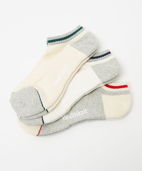 ABAHOUSE / アバハウス ソックス | 【Healthknit/ヘルスニット】アンクルソックス191-3663/3684 | 詳細6