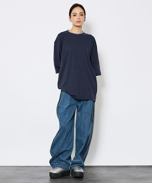 ABAHOUSE / アバハウス Tシャツ | 【JEMORGAN LONG JOHNS/ジェーイーモーガンロングジョーンズ】ラ | 詳細7