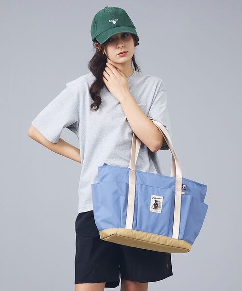 ABAHOUSE / アバハウス ショルダーバッグ | 【COBMASTER/コブマスター】 Air WP DESERT TOTE810（ブルーグレー）