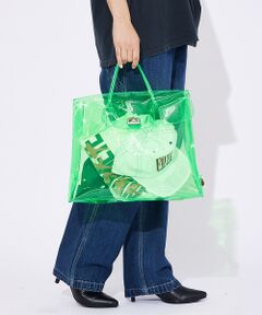 ABAHOUSE / アバハウス トートバッグ | 【FRUIT OF THE LOOM/フルーツ オブ ザ ルーム】VINYL T