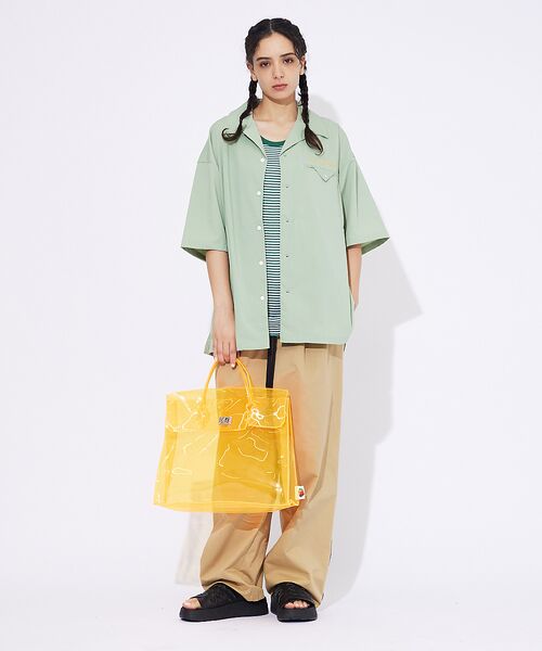 ABAHOUSE / アバハウス トートバッグ | 【FRUIT OF THE LOOM/フルーツ オブ ザ ルーム】VINYL T | 詳細1