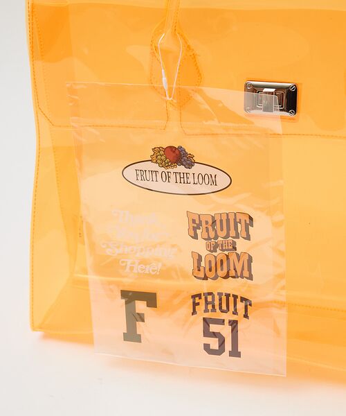 ABAHOUSE / アバハウス トートバッグ | 【FRUIT OF THE LOOM/フルーツ オブ ザ ルーム】VINYL T | 詳細3