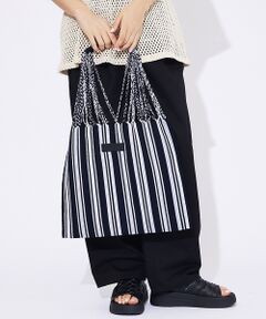 ABAHOUSE / アバハウス トートバッグ | 【MOON BIRD/ムーンバード】手織りハンモックトートバッグ/手織り/A4サ