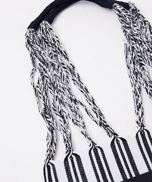 ABAHOUSE / アバハウス トートバッグ | 【MOON BIRD/ムーンバード】手織りハンモックトートバッグS/手織り【WE | 詳細4