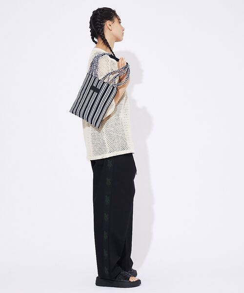 ABAHOUSE / アバハウス トートバッグ | 【MOON BIRD/ムーンバード】手織りハンモックトートバッグS/手織り【WE | 詳細8