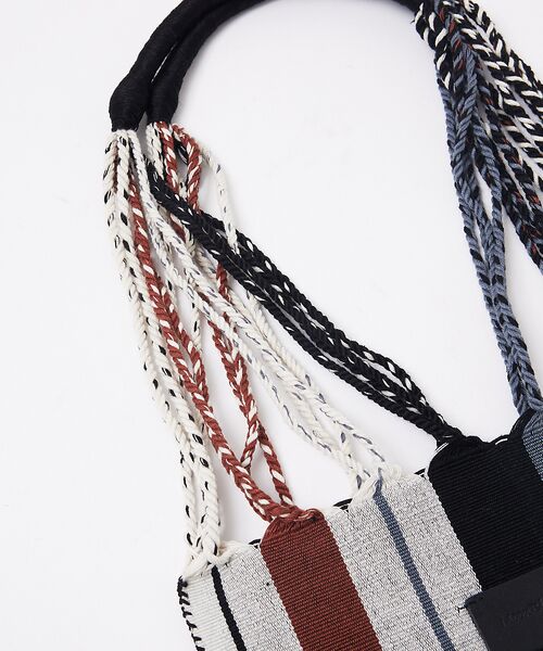 ABAHOUSE / アバハウス トートバッグ | 【MOON BIRD/ムーンバード】手織りハンモックトートバッグS/手織り【WE | 詳細16