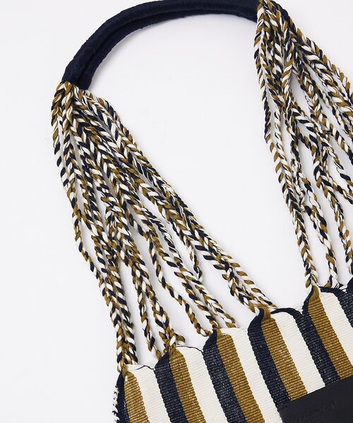 ABAHOUSE / アバハウス トートバッグ | 【MOON BIRD/ムーンバード】手織りハンモックトートバッグS/手織り【WE | 詳細20