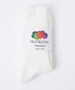 ABAHOUSE / アバハウス ソックス | 【FRUIT OF THE LOOM/フルーツ オブ ザ ルーム】選べるソックス