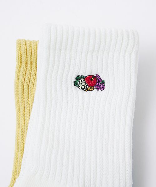 ABAHOUSE / アバハウス ソックス | 【FRUIT OF THE LOOM/フルーツ オブ ザ ルーム】選べるソックス | 詳細1