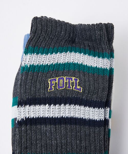 ABAHOUSE / アバハウス ソックス | 【FRUIT OF THE LOOM/フルーツ オブ ザ ルーム】選べるソックス | 詳細14