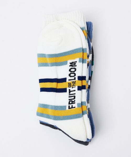 ABAHOUSE / アバハウス ソックス | 【FRUIT OF THE LOOM/フルーツ オブ ザ ルーム】選べるソックス | 詳細15