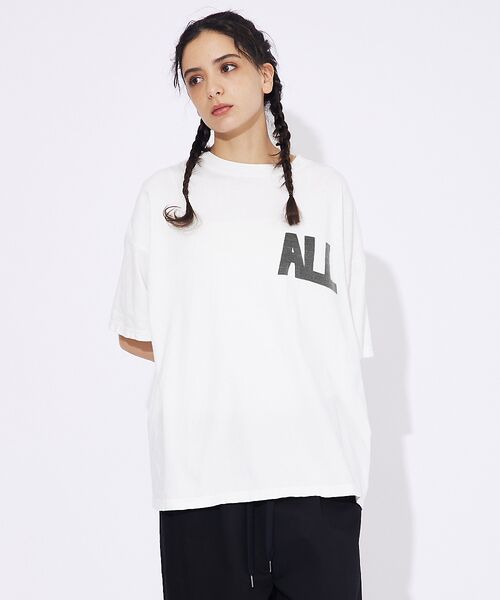 ABAHOUSE / アバハウス Tシャツ | 【REMI RELIEF / レミ レリーフ】FRONT/BACK MESSAG | 詳細1