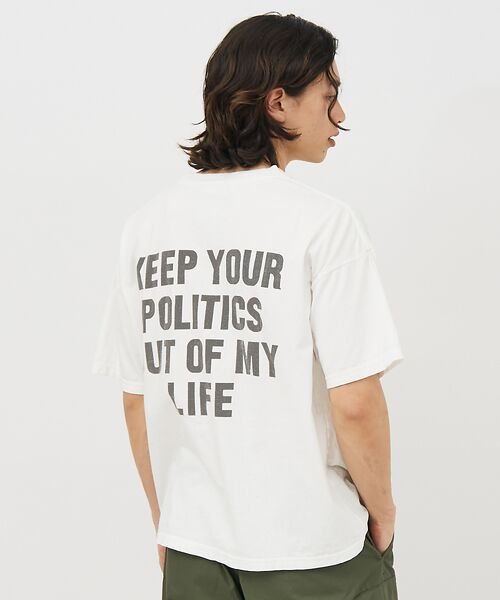 ABAHOUSE / アバハウス Tシャツ | 【REMI RELIEF / レミ レリーフ】FRONT/BACK MESSAG | 詳細5