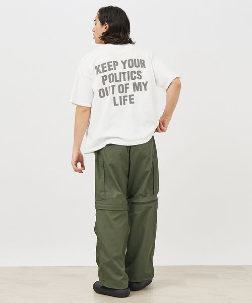 ABAHOUSE / アバハウス Tシャツ | 【REMI RELIEF / レミ レリーフ】FRONT/BACK MESSAG | 詳細6