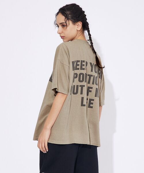 ABAHOUSE / アバハウス Tシャツ | 【REMI RELIEF / レミ レリーフ】FRONT/BACK MESSAG | 詳細10