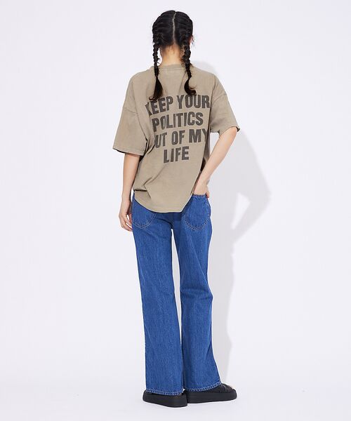 ABAHOUSE / アバハウス Tシャツ | 【REMI RELIEF / レミ レリーフ】FRONT/BACK MESSAG | 詳細13