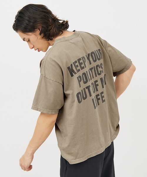 ABAHOUSE / アバハウス Tシャツ | 【REMI RELIEF / レミ レリーフ】FRONT/BACK MESSAG | 詳細15